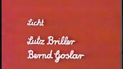 Vintage German adult film credits: Lutz Brillier and Bernd Goslar