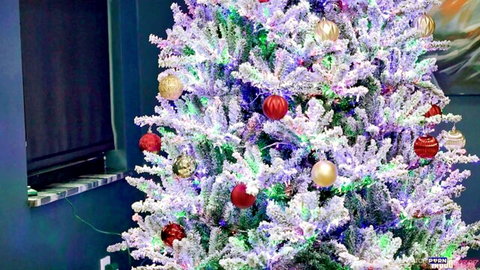 Cory Chase in festive Anal Christmas taboo MILF scene with tree