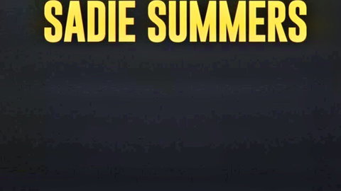 Sadie Summers porn star name in bold yellow text on black background