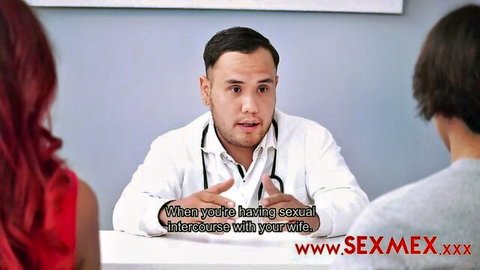 Yorgelis Carrillo in naughty doctor roleplay consultation with couple