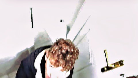 Blindfolded curly-haired Czech guy in steamy POV seduction