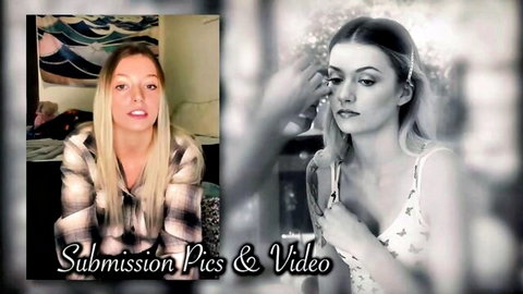 Lindsey Lane blonde in plaid shirt and elegant top, submission pics video