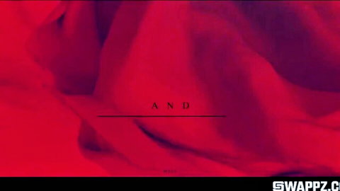 Red silky draped background with bold A N D text from Swappz.com adult video teaser.