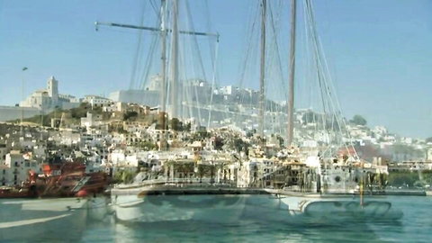 Brazzers stars Natasha Nice, Cherie DeVille in scenic white harbor with boats