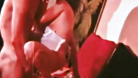 Hairy pussy stretched in pile driver anal with big load creampie