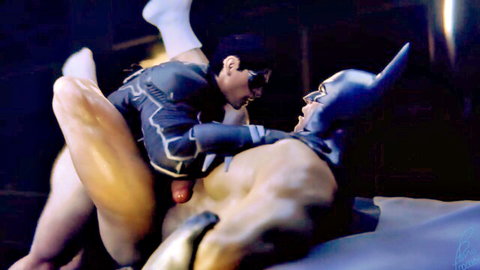 Bono_Imma in hot Batman Robin bareback anal cartoon gay sex