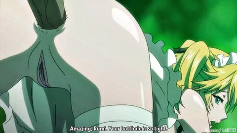 Hentai babe Rum's tight asshole stretched in explicit anal scene