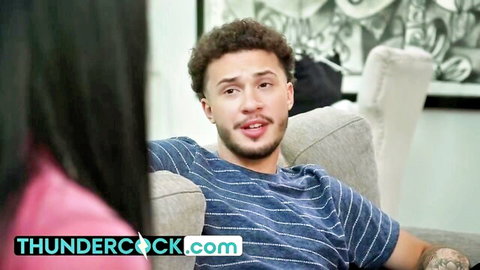 Reagan Foxx and Apollo Banks in MILF seduces son's bully scene