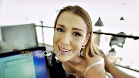 Stunning Alexis Crystal smiles in POV tease, ready for anal fun