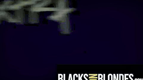 Petite blonde Coco Lovelock craving monster BBC in intense interracial scene