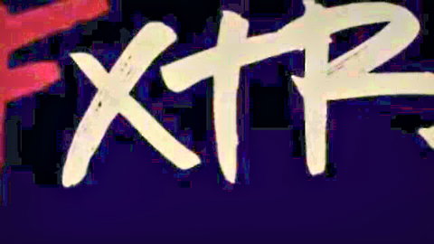 Stylized white XTR logo text on dark purple background