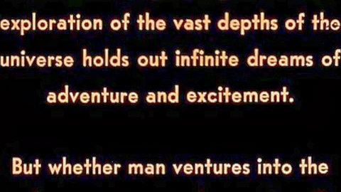 Vintage 1970 He and She porn thumbnail with universe exploration quote