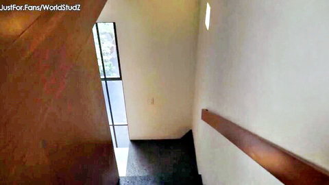 Married gardener Tauro caught with hardon on patio stairs WorldStudZ