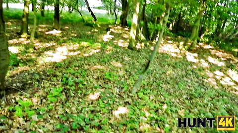 Isabella De Laa bends over in forest for strawberry bet, teasing ride