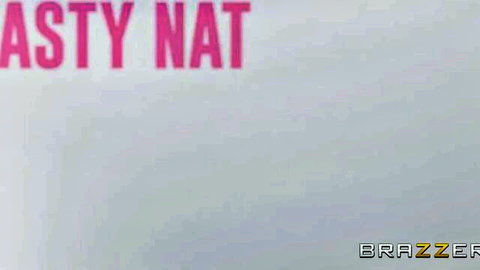 Nasty Nat bubble butt bouncing on big dick in Brazzers Exxtra