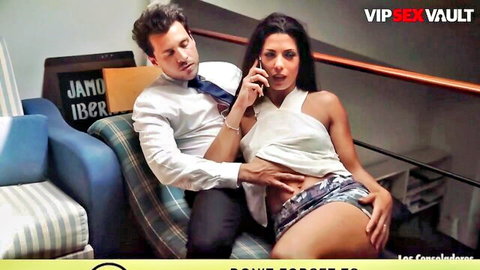 Alexa Tomas in intimate swinger tease with man on VIP Sex Vault, 45 chars