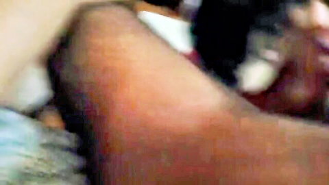 South Asian brunette wife eagerly sucking thick cock in amateur blowjob