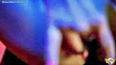 Skinny white girl deepthroats massive BBC with balls on chin in rough hand-gagged blowjob