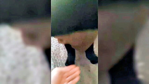 Turkish mom undressing in black stockings amateur video