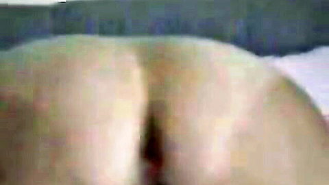 Amateur mature Italian woman masturbating, close-up big ass view