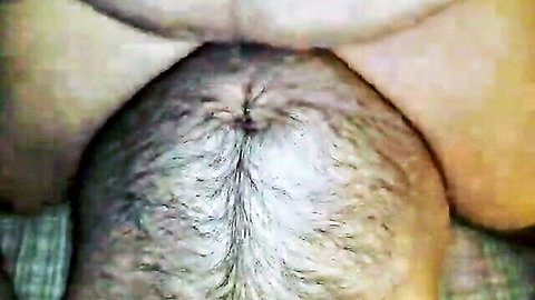Mature BBW hairy ass and pussy close-up in explicit sex scene