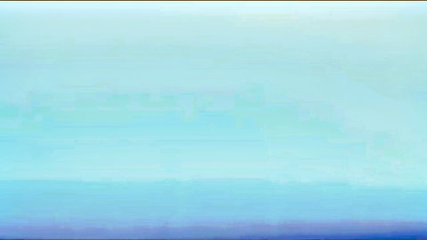 Solid light blue gradient background with no visible action or nudity