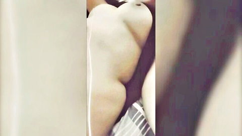 Asmaa Fareh Algerian beauty nude side pose showing curves and big tits