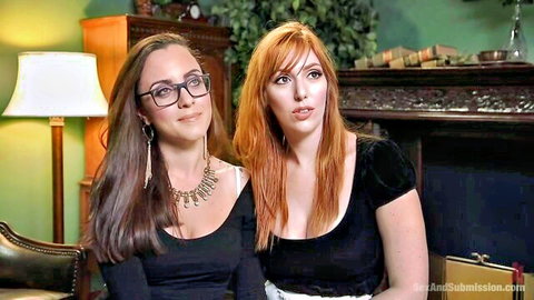 Lauren Phillips and Roxanne Rae in intimate clothed pose