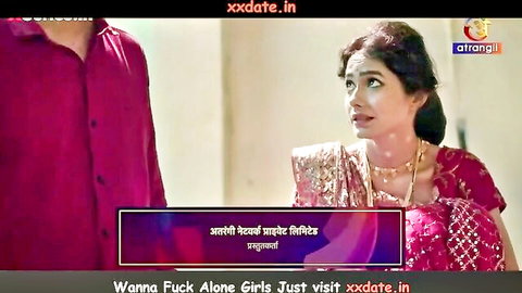 Ko Ko in red saree seduced by dever, Indian bhabhi couple scene