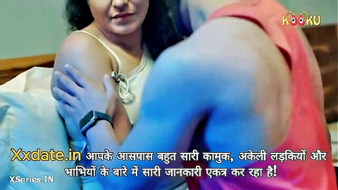 Desi Indian couple embracing intimately in hardcore sex scene