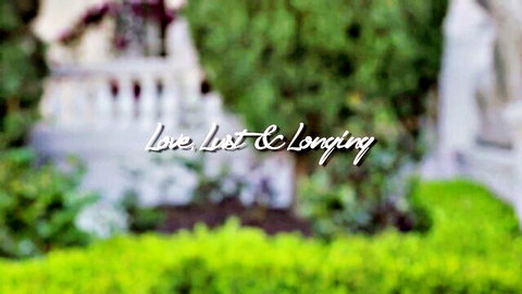 Artistic outdoor scene evoking love, lust, and longing in romantic setting