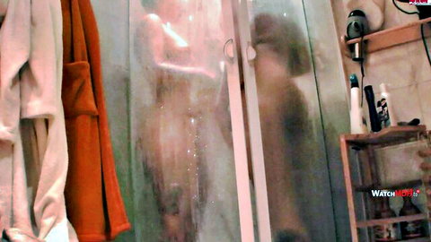 Selina-666 nude in steamy shower sex with user