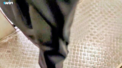 Hungry Kittty as slutty stepmom waiting outside in revealing black dress