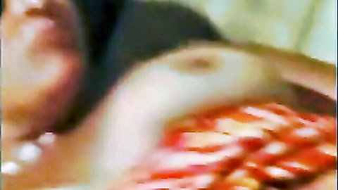 Mature woman with exposed big tits gets fucked in missionary