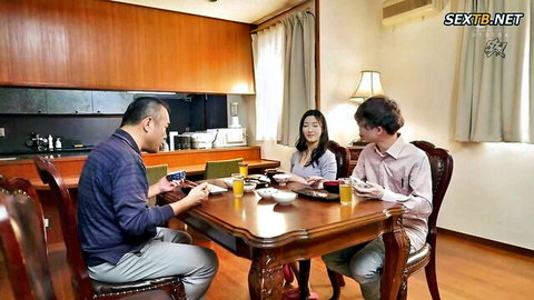 Sumire Mizukawa as dignified wife with natural tits in cuckold setup with father-in-law