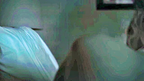Kayley Gunner in passionate close-up neck kiss scene