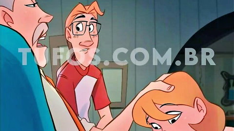 Hentai step-son touches step-mom's head as step-dad watches on wedding anniversary