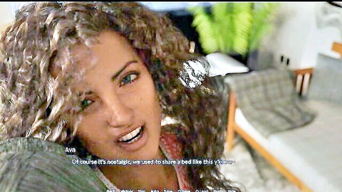 EroticKrisso intense close-up, curly brunette milf in passionate mature-young sex