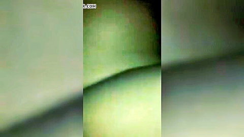 Blurry mobile shot of Japanese mature woman in amateur sex scene