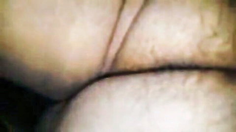 Big ass hairy pussy wife fucked prone bone by thick cock closeup