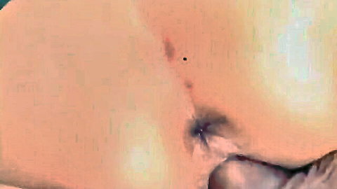 Itsuka's tight anal close-up in intense Japanese threesome JAV