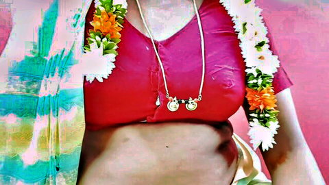 Indian step-daughter-in-law in revealing saree exposes curves for taboo pounding by step-dad