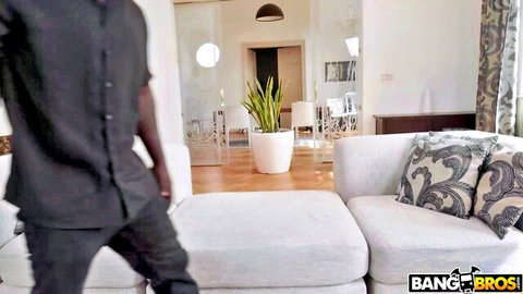 Simon Kitty curious about Freddy Gong & Darrell Deeps' big cocks - BangBros
