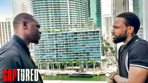 Leana Lovings BBC threesome with two black men on Miami balcony