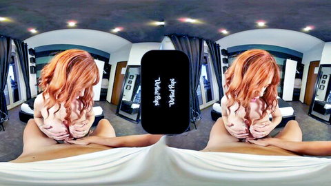 Lidia Sarappa redhead riding cock reverse cowgirl nude sex