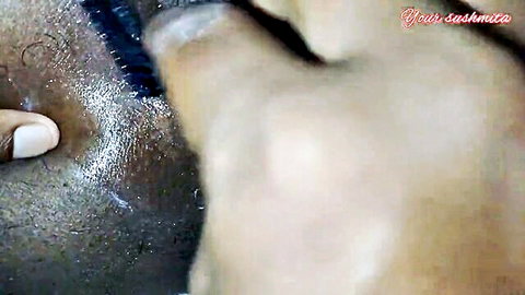 Sushmita Indian bhabhi facial cumshot by boyfriend Rohan