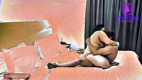 Indian stepmom with big ass fucked by stepson in intimate embrace