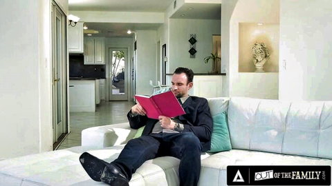 Stepdad reading before anal bang with petite teen Isabel Moon