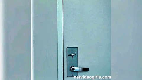 Skylar Vox casting scene at mysterious door lock
