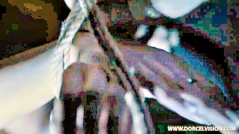 Ania Kinski and Claire Castel in intense rope bondage scene